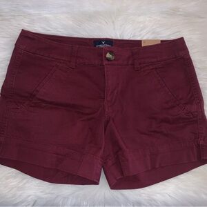 New With Tags  American Eagle Medi  Burgundy Shirts Women’s Size 6 306/7.50